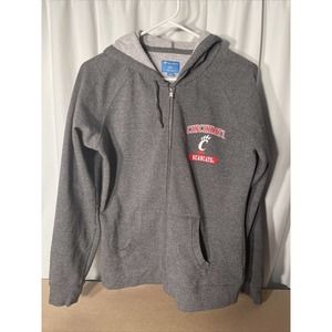 Champion Cincinnati Bearcats Full Zip Fleece Hoodie Jacket•Youth Size: Large